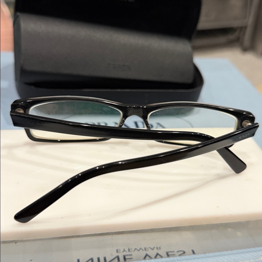 🔥 🕶 NWT Authentic Prada Havana VPR06M 2AU-101 tag 335 PR09MV space 2AU 101 - Picture 2 of 9